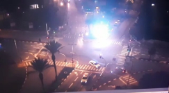 فيديو: اعتقال مشتبه من اللد هرب من الشرطة وتسبب بحادث طرق 